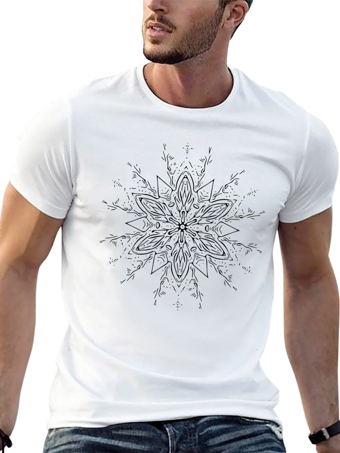 Black Mandala T-Shirt