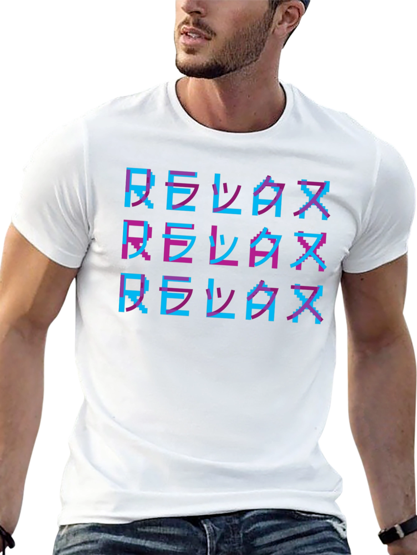 Relax T-Shirt - Pixel Design