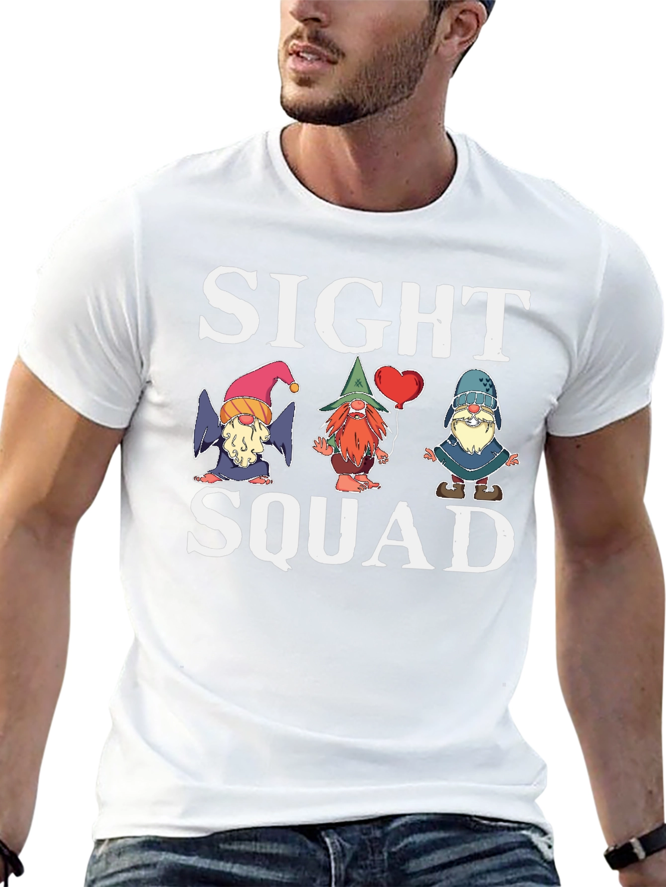 Sight Squad Gnome Graphic Tee
