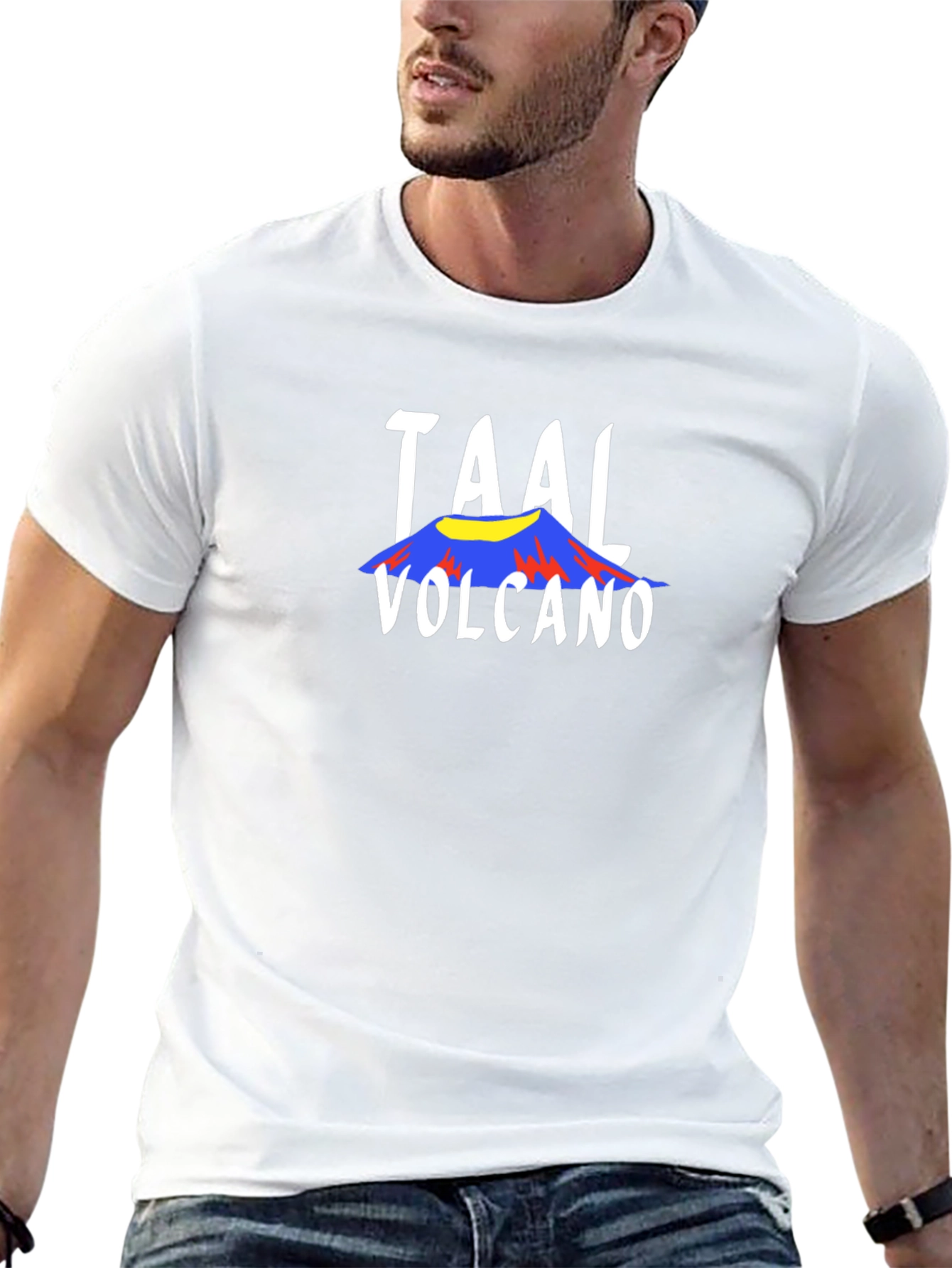Taal Volcano Black T-Shirt