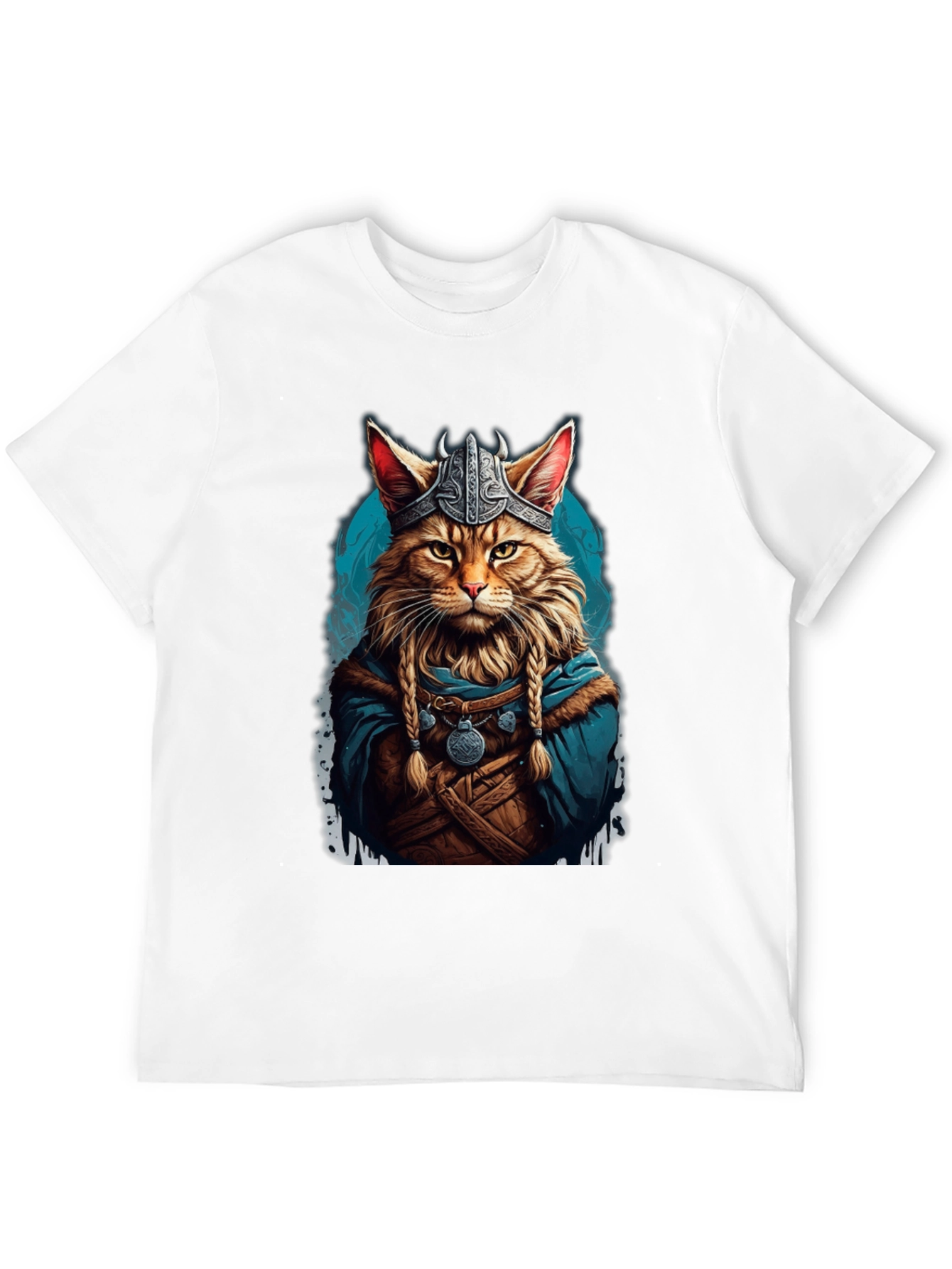 Viking Cat Graphic Tee