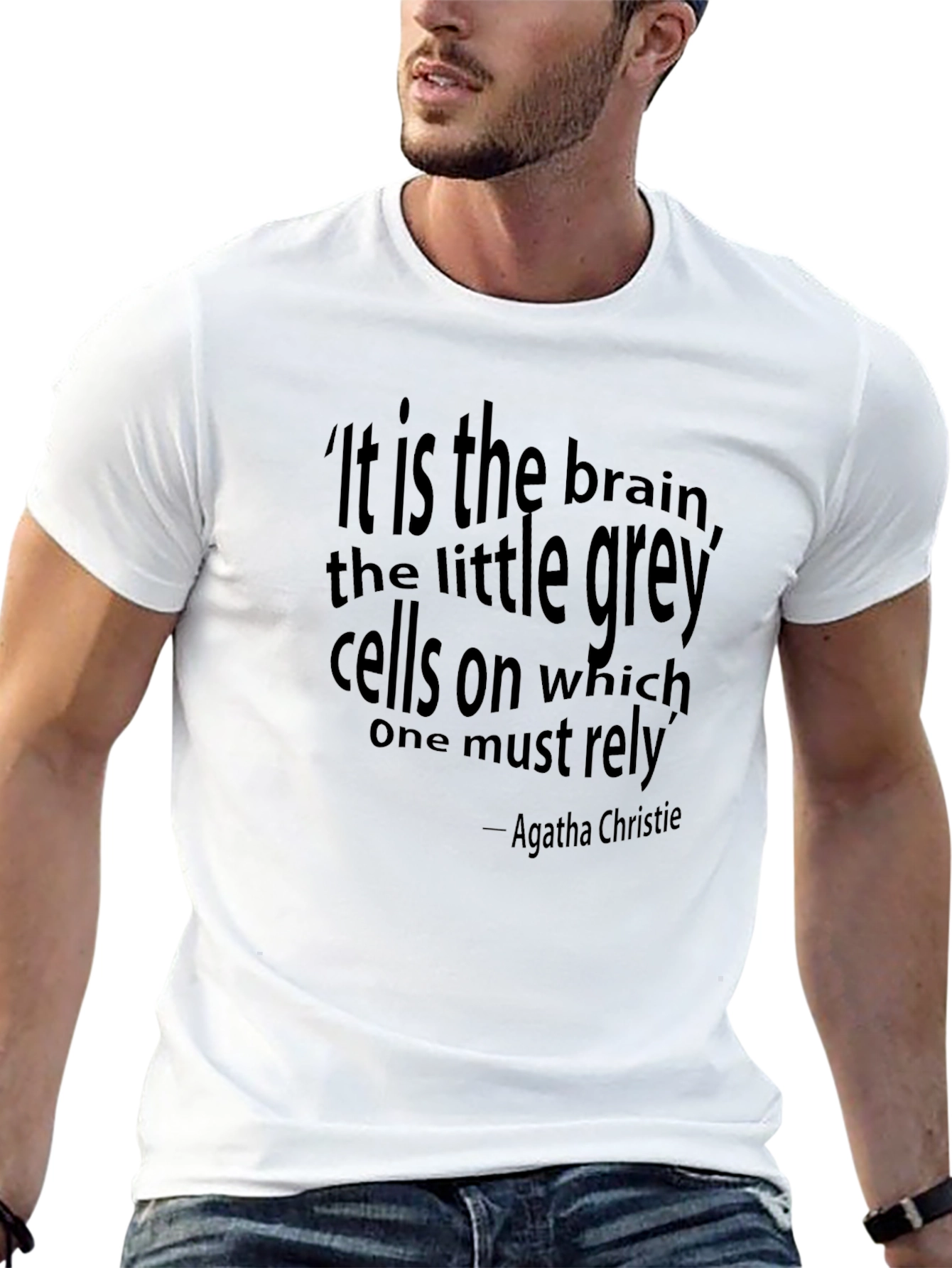 Brain Cells Agatha Christie T-Shirt