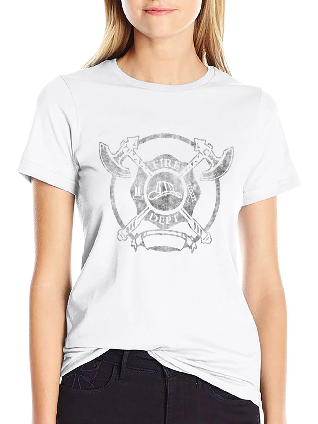 Mens Black Crew Neck Short Sleeve T-Shirt