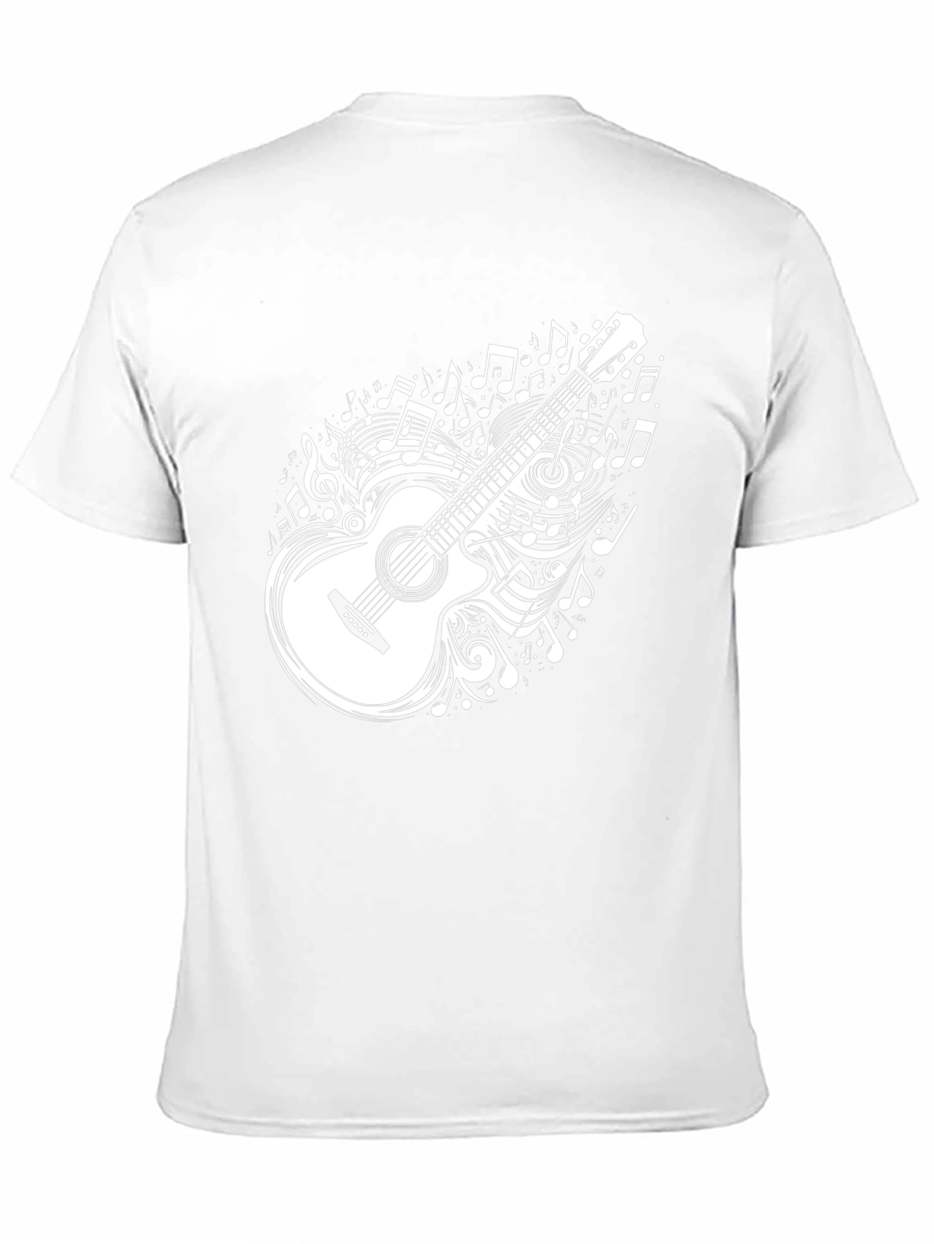 Guitar Music Graphic Tee