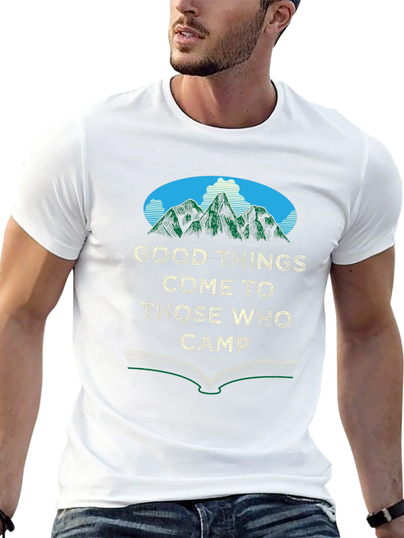 Camping T-Shirt: Good Things Come To Those Who Camp
