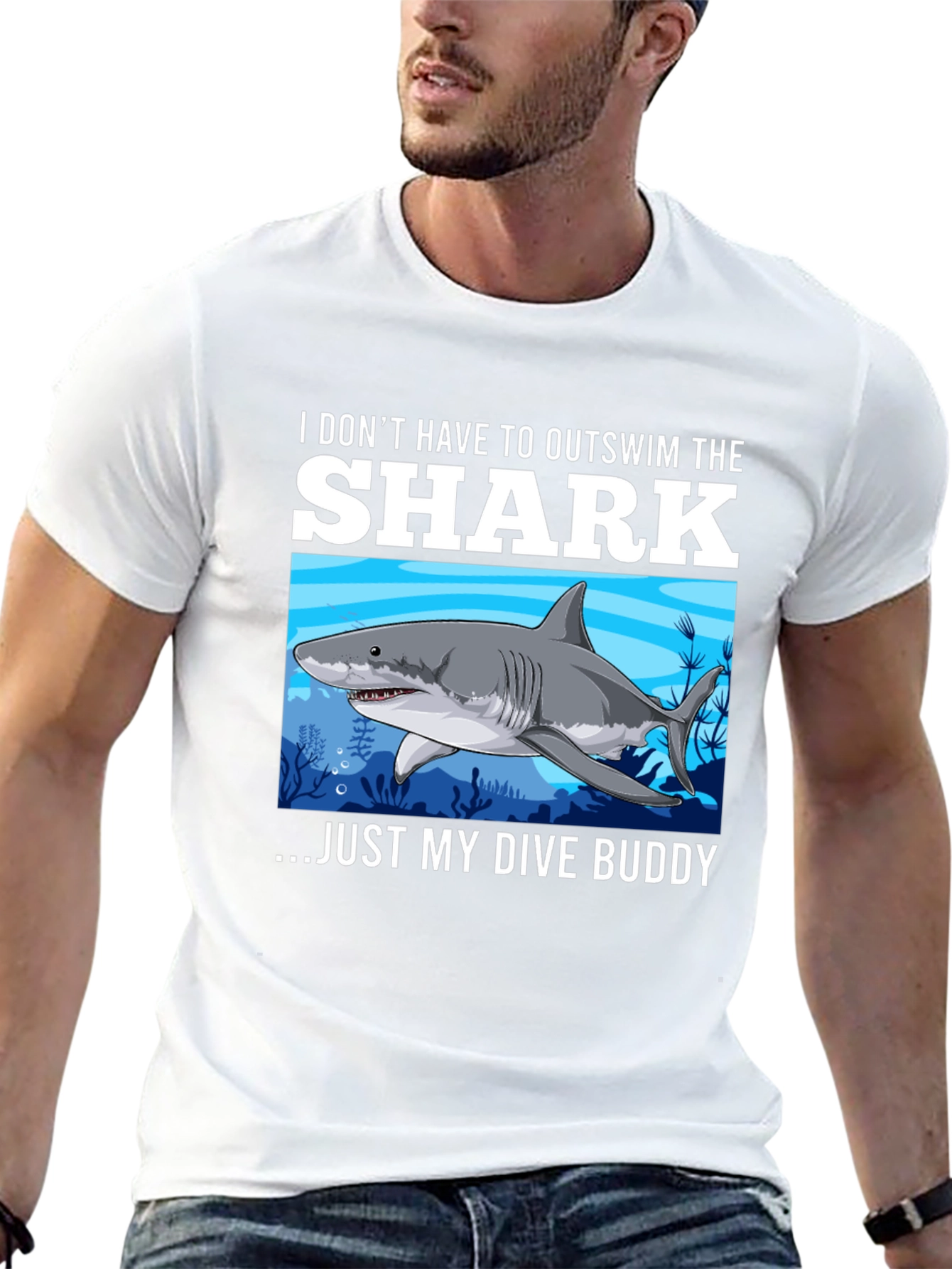 Dive Buddy Shark Graphic Tee