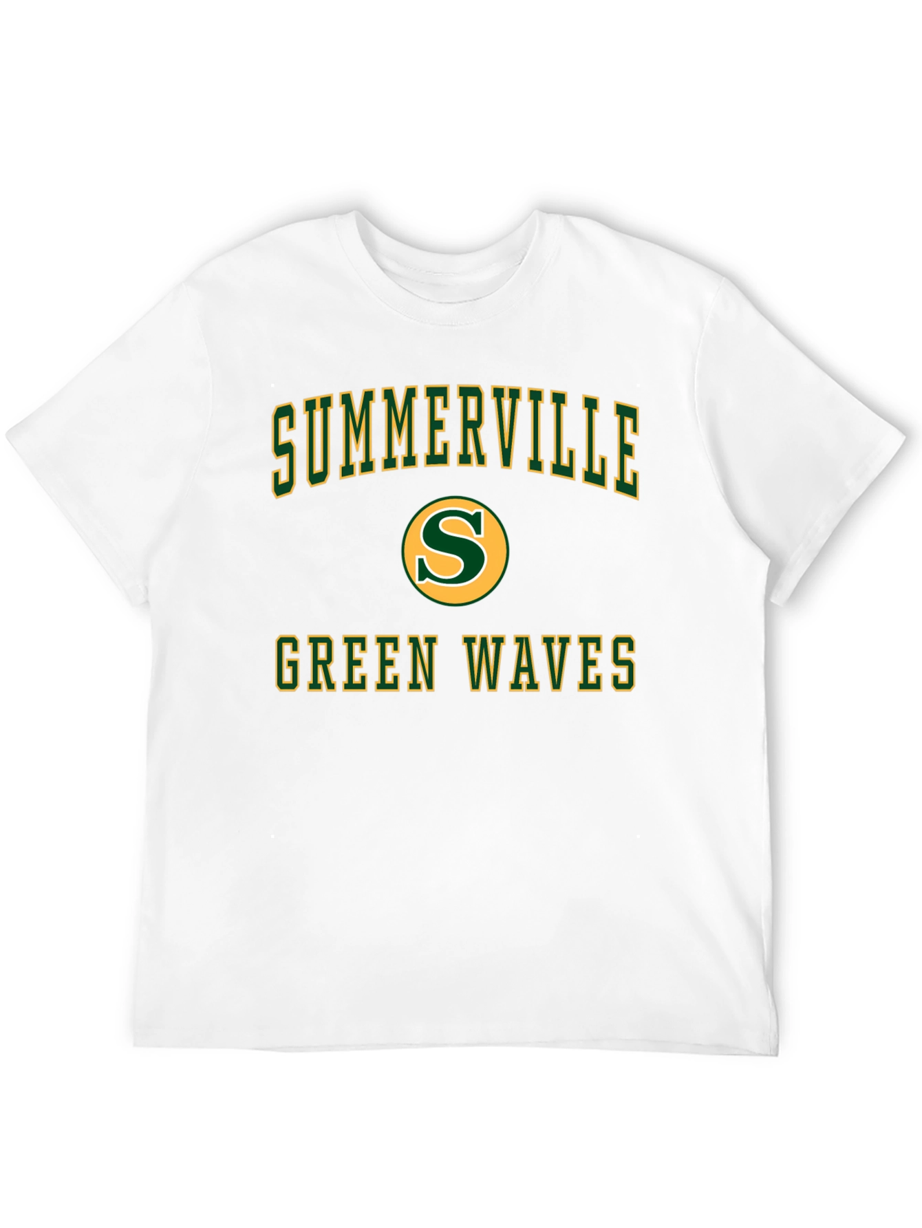 Summerville Green Waves Graphic Tee