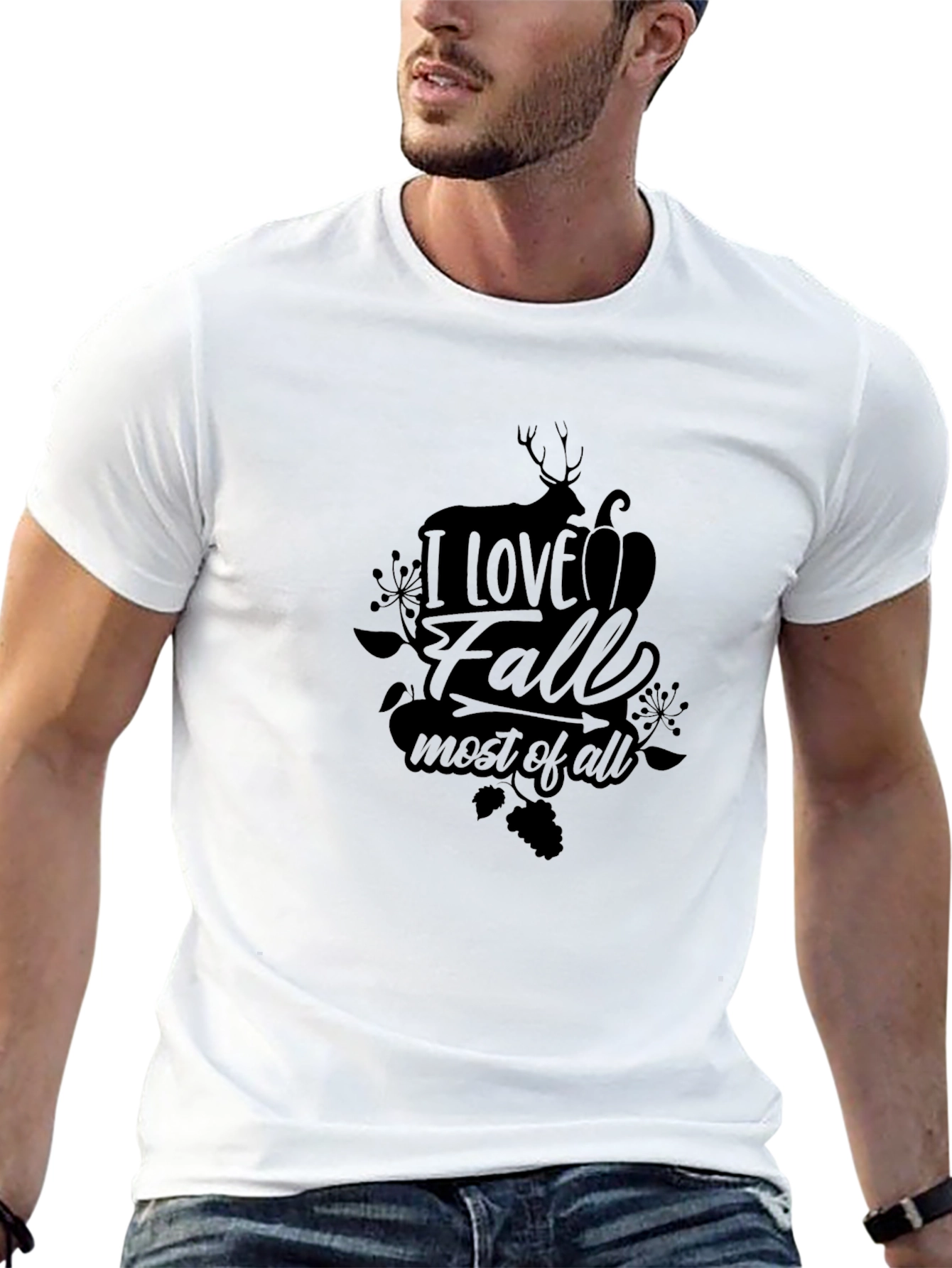 I Love Fall Graphic T-Shirt