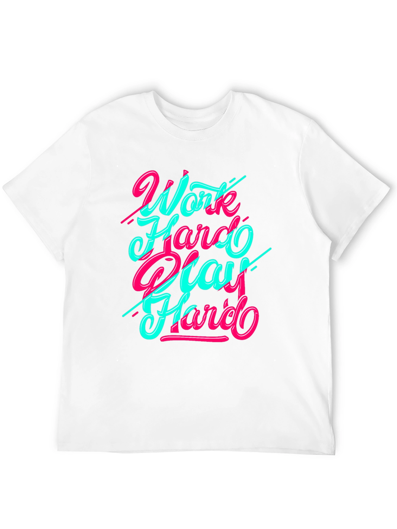 Work Hard Play Hard Graphic T-Shirt
