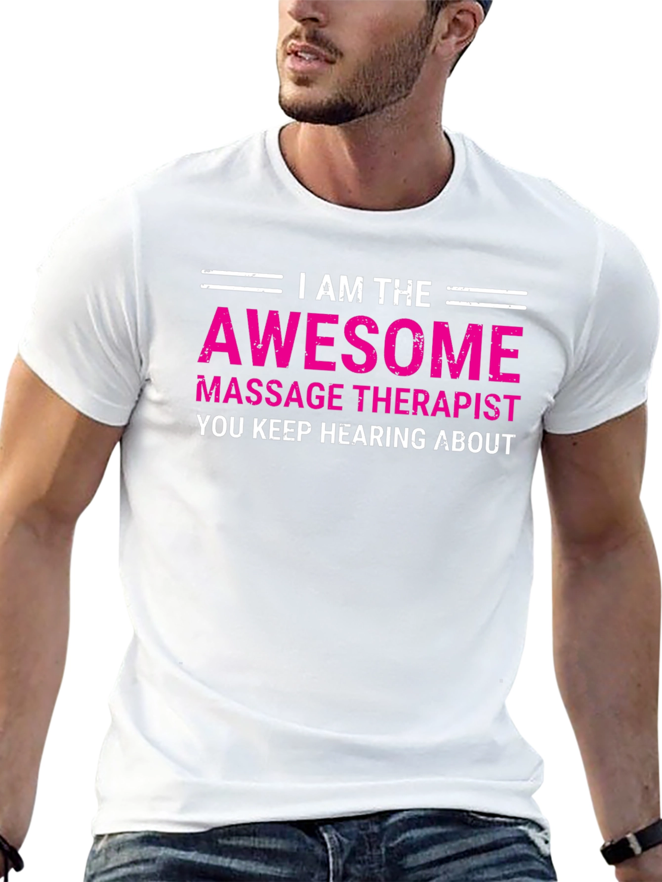 Awesome Massage Therapist T-Shirt - Funny Gift