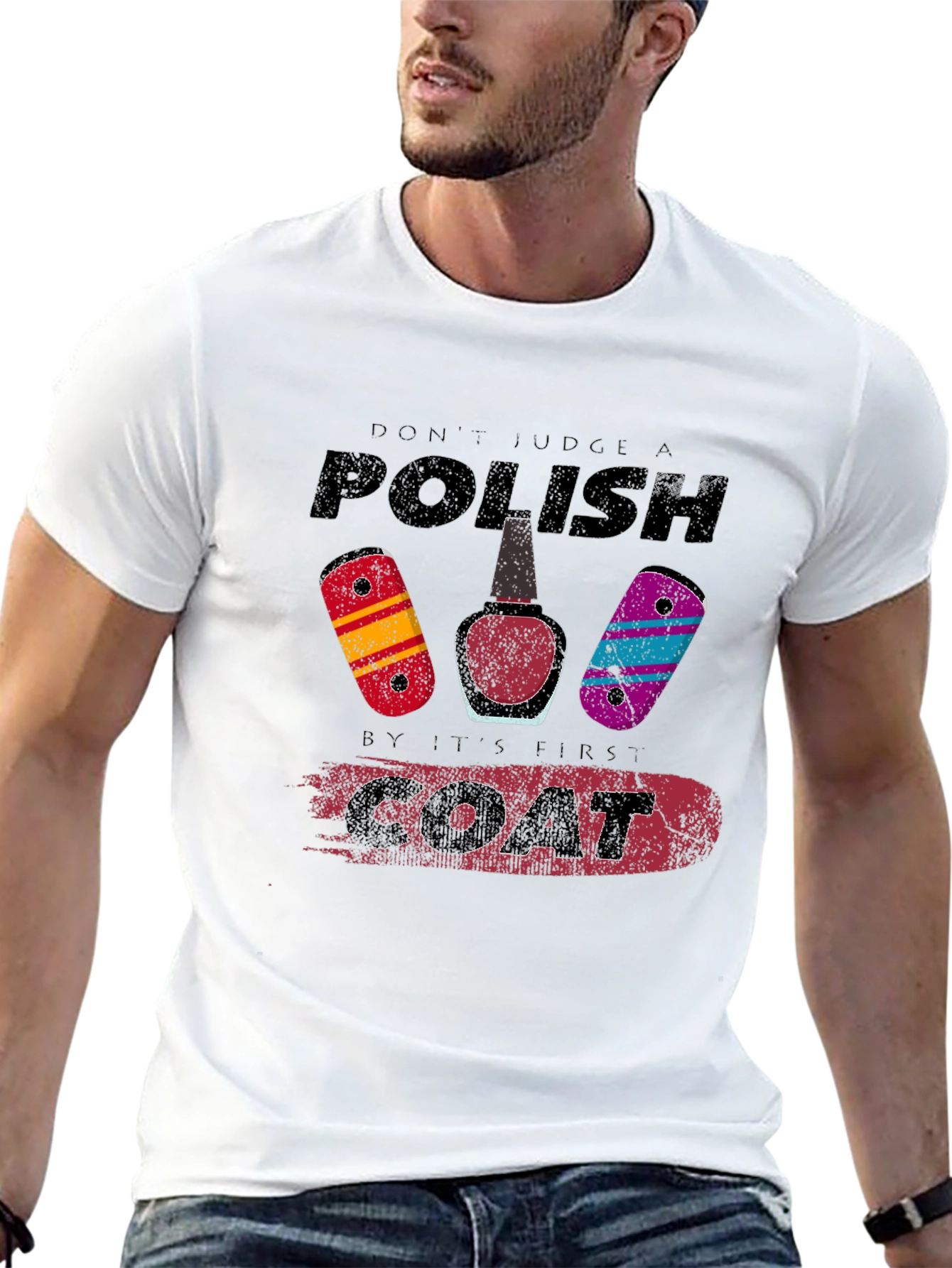 Funny Nail Polish T-Shirt
