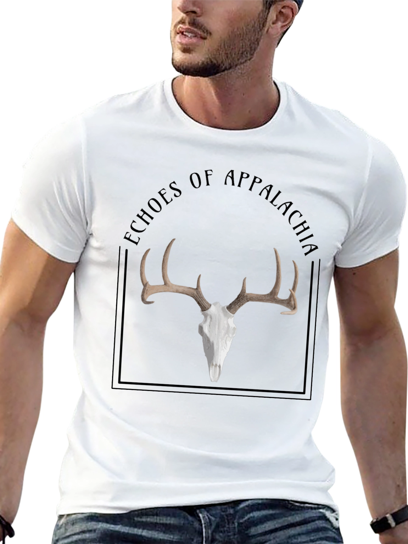 Echoes of Appalachia Deer Skull Tee
