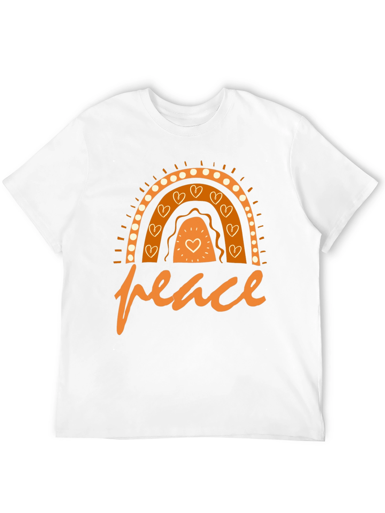 Peace Rainbow Graphic T-Shirt
