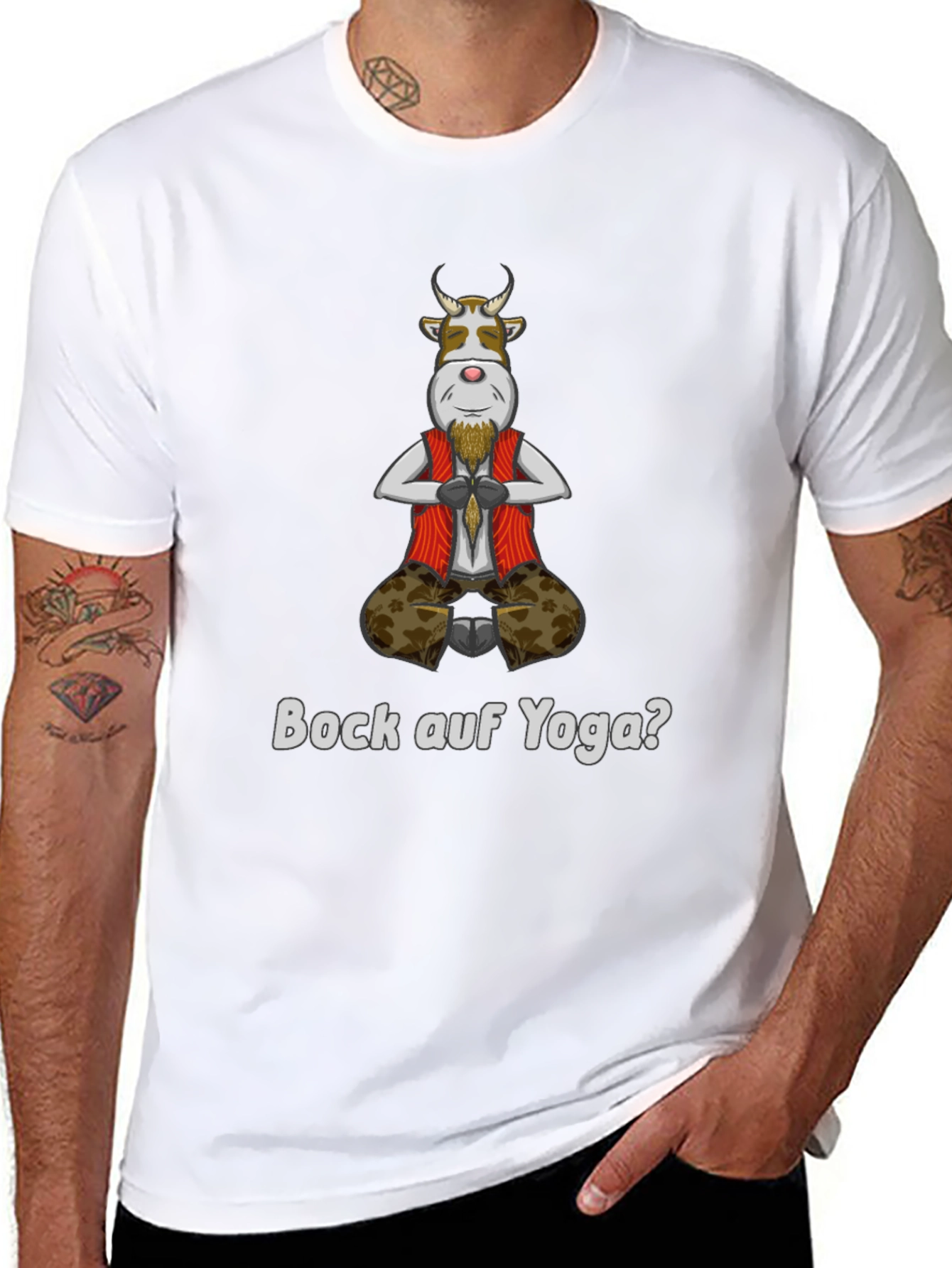 Yoga Cow Graphic Tee - Bock auf Yoga?