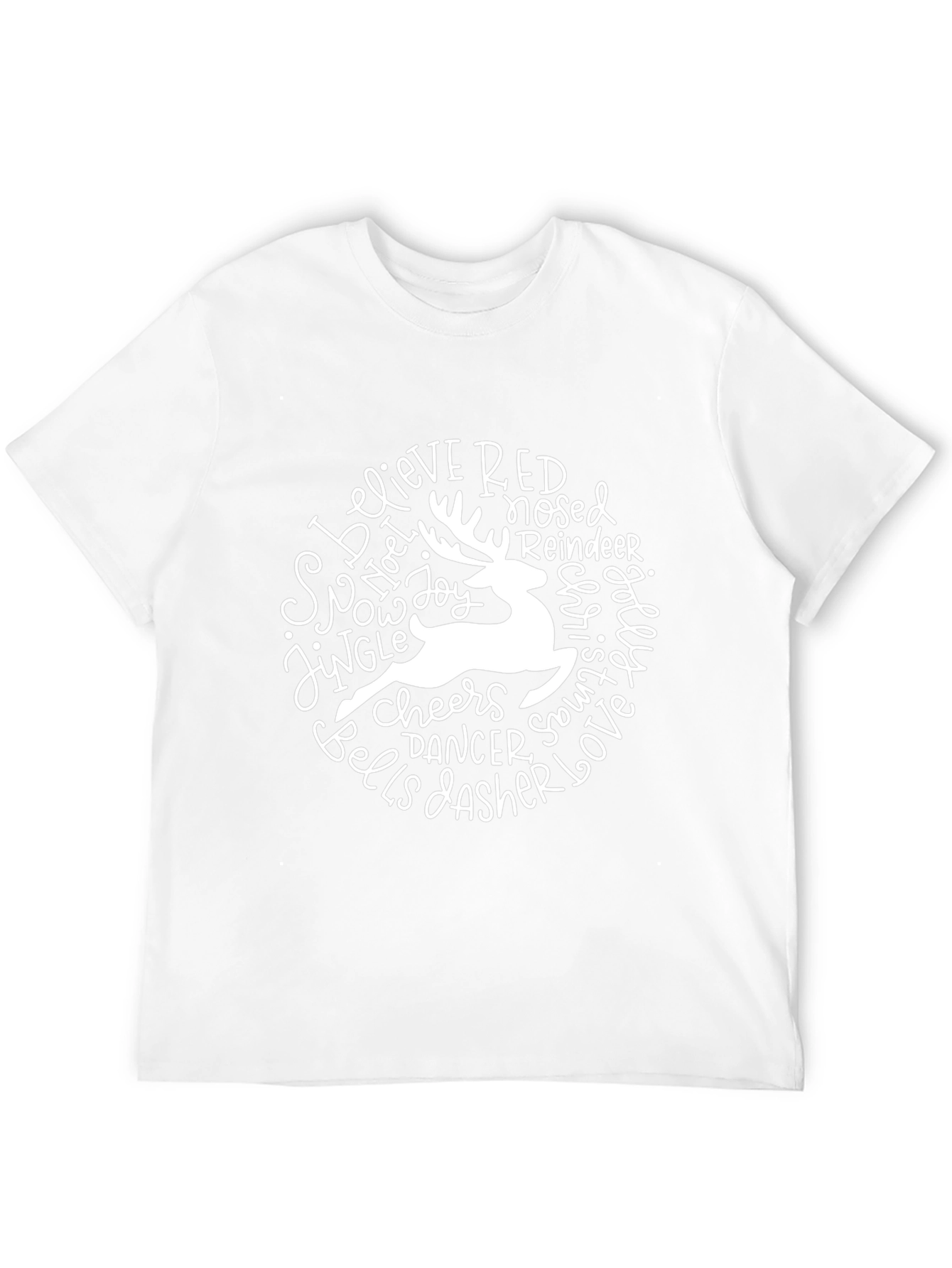 Festive Reindeer Christmas T-Shirt