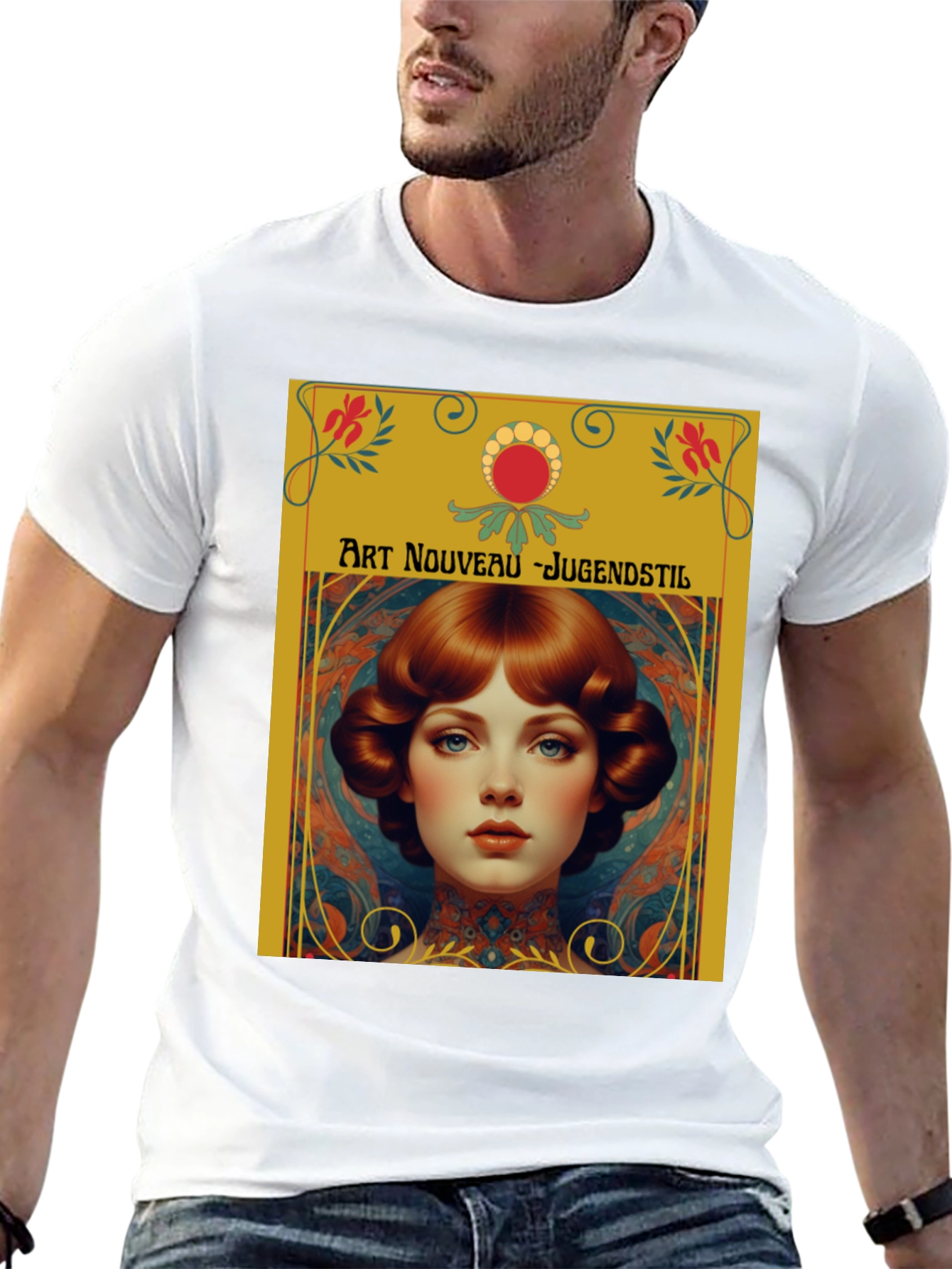 Art Nouveau Jugendstil T-Shirt