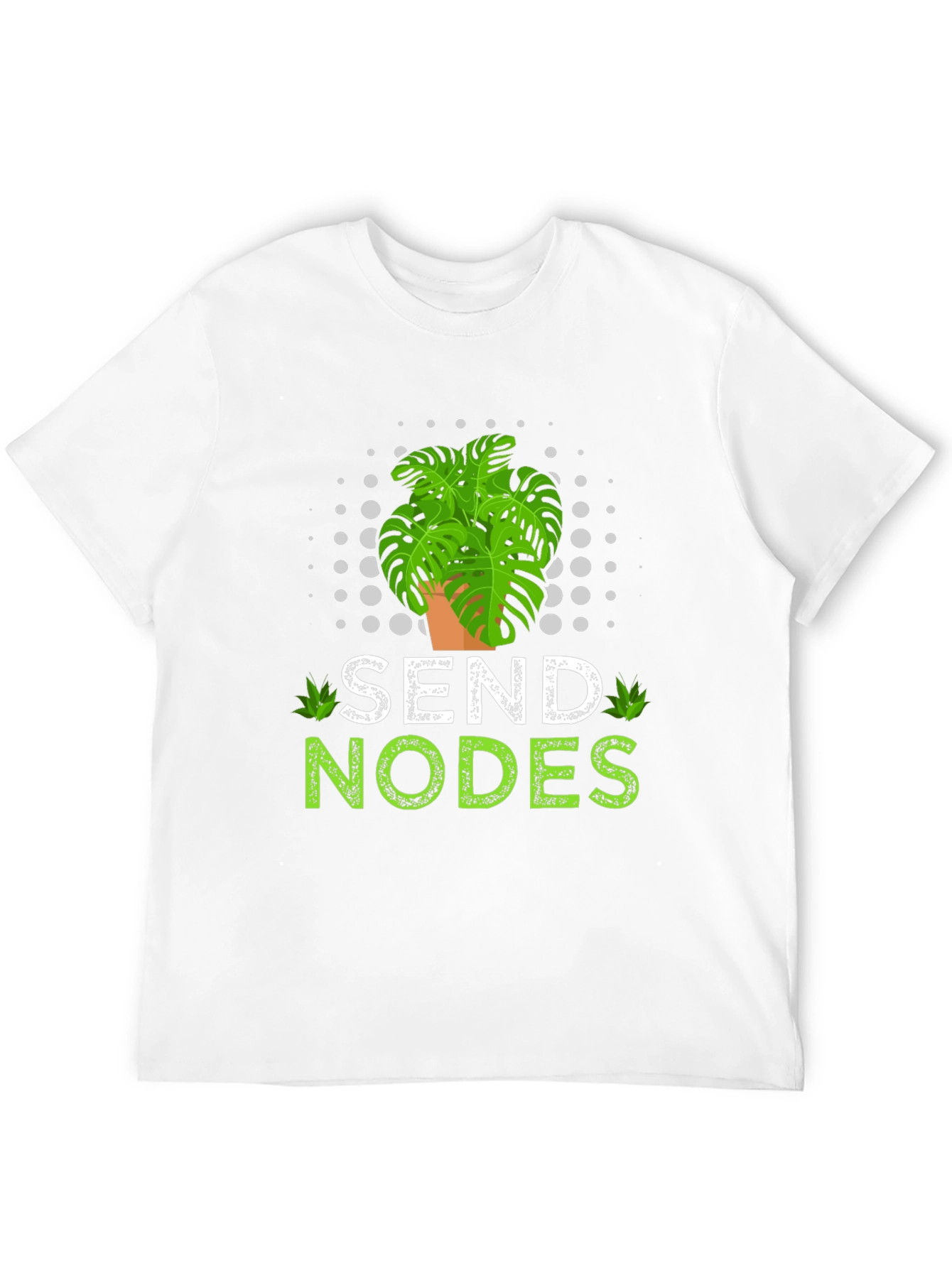 Send Nodes T-Shirt Plant Lover Graphic Tee