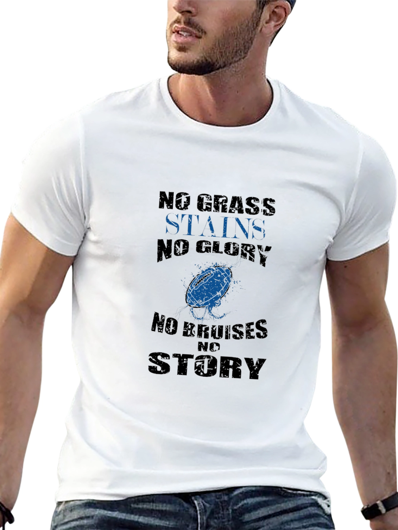 No Grass Stains No Glory T-Shirt