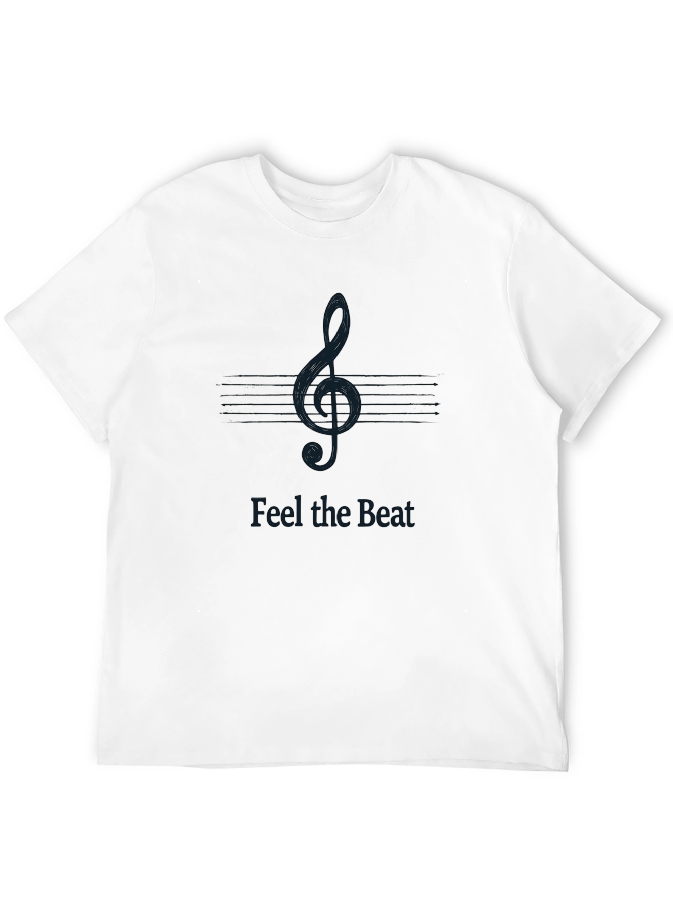 Feel the Beat Tee - Music Lovers T-Shirt