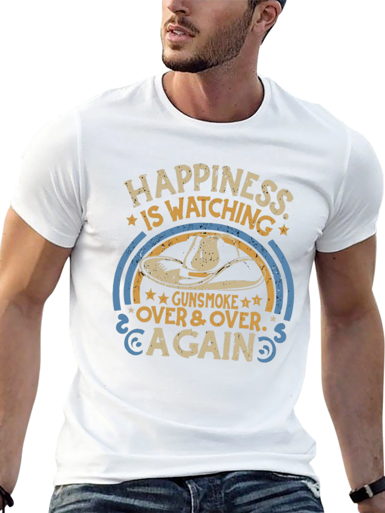 Happiness Is Watching Gunsmoke T-Shirt