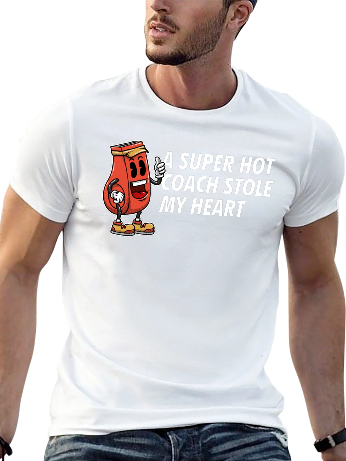 A Super Hot Coach Stole My Heart T-Shirt