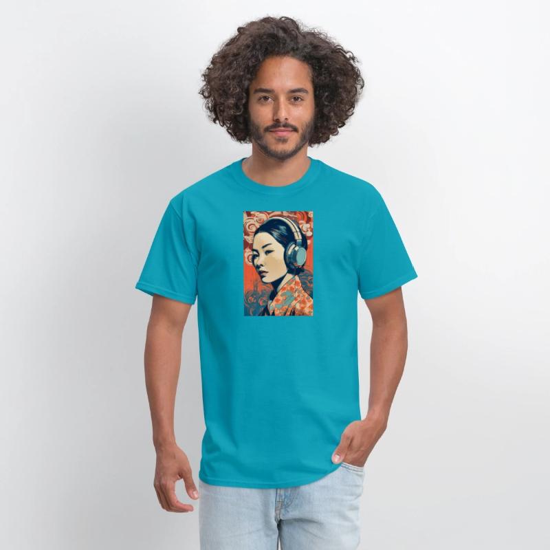 Asian American AAPI Asian Woman Music Lover