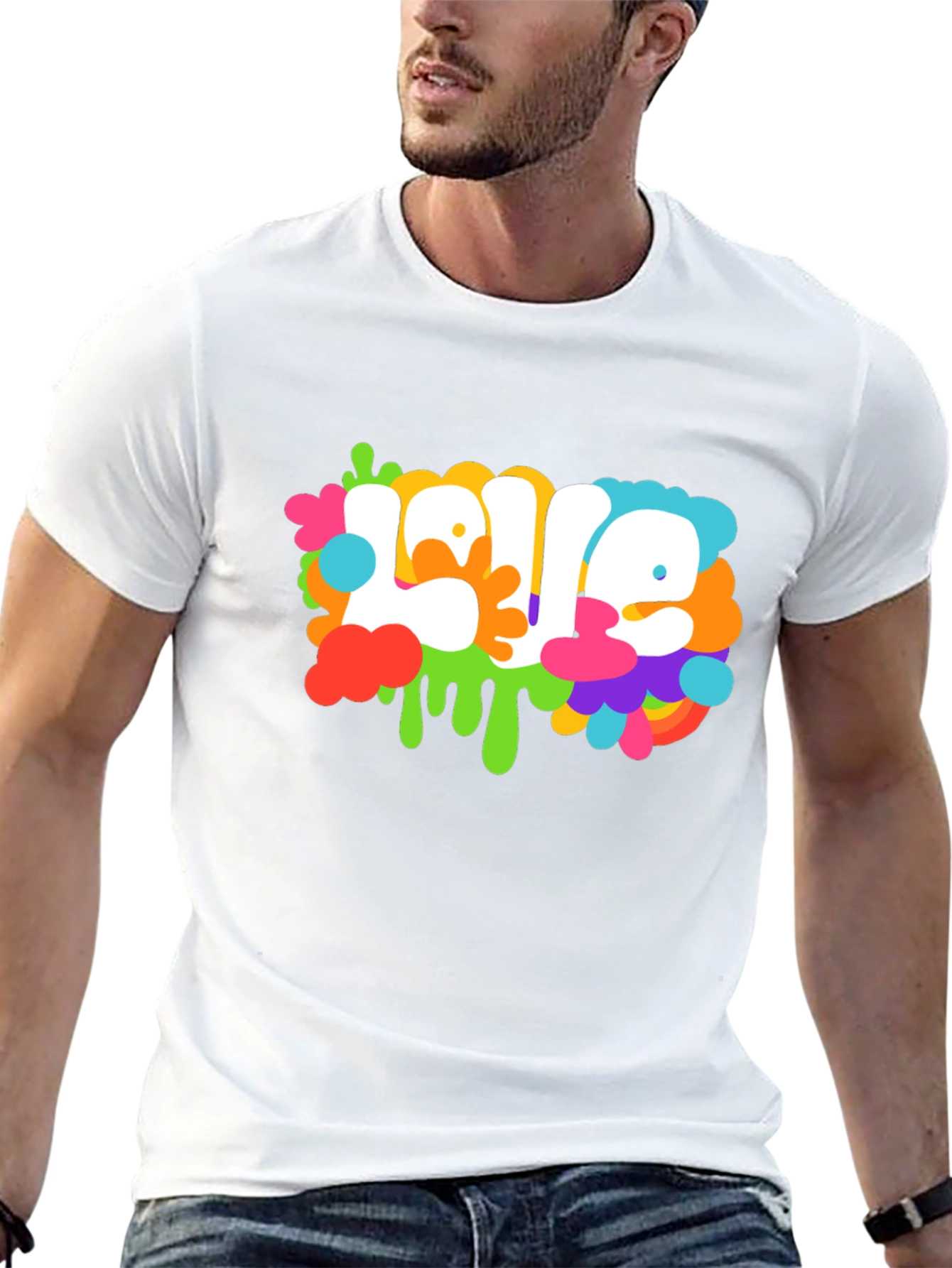 Colorful Love Graphic Tee