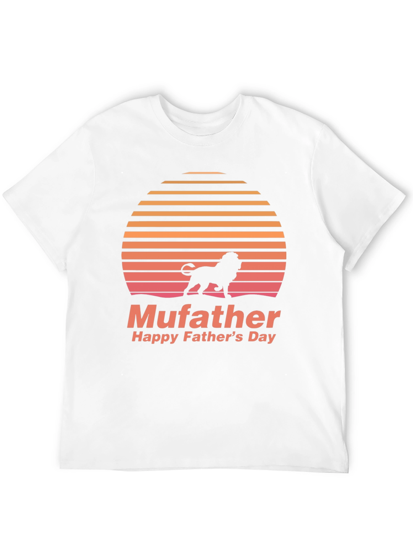 Mufather Lion King Inspired Fathers Day T-Shirt