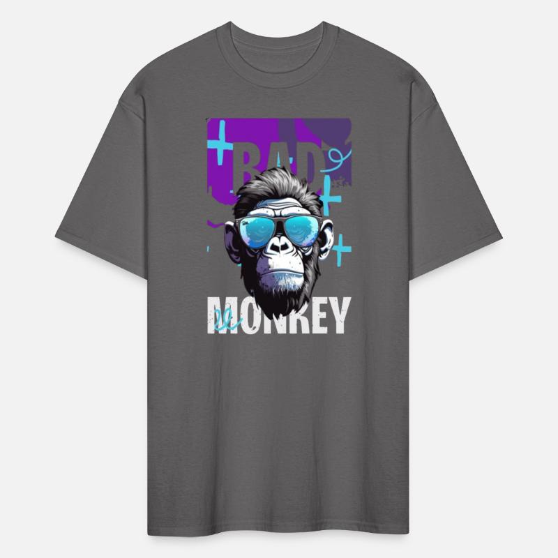 Bad Monkey Attitude – Cool Gorilla Shades Graphic