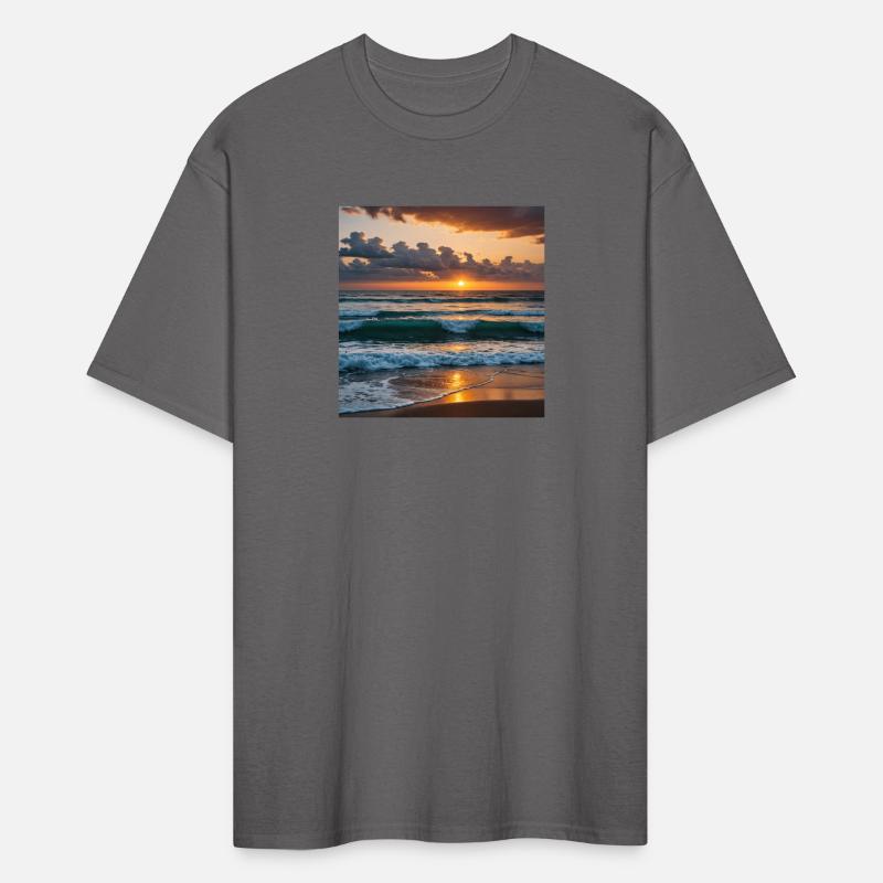 Beautiful ocean sunset wallpaper, t shirt out fits