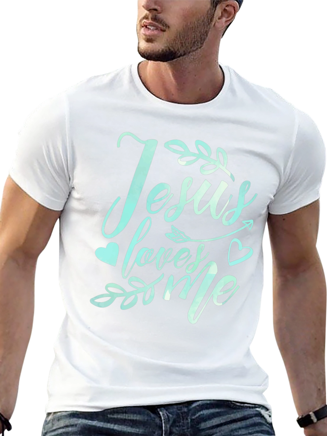 Jesus Loves Me Graphic T-Shirt