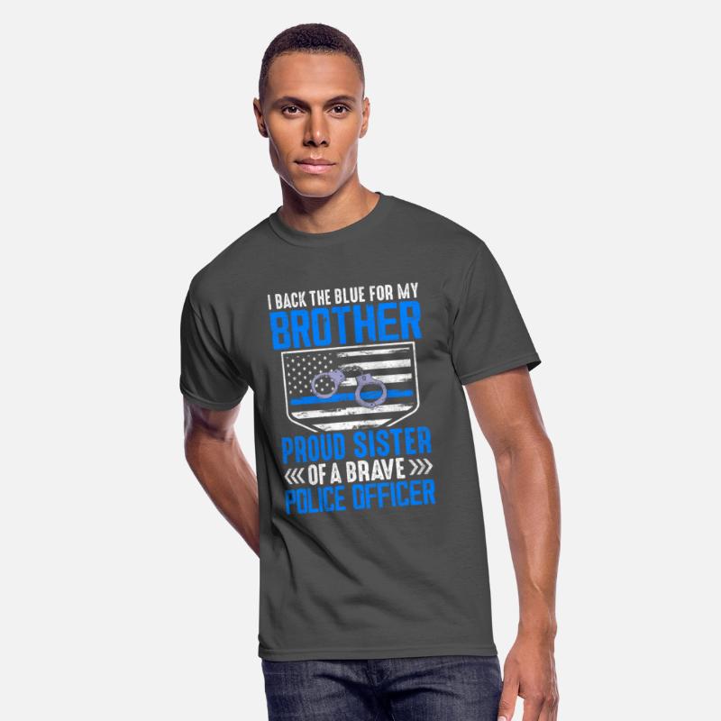 Brother Sister Police Officer Law Enforcement