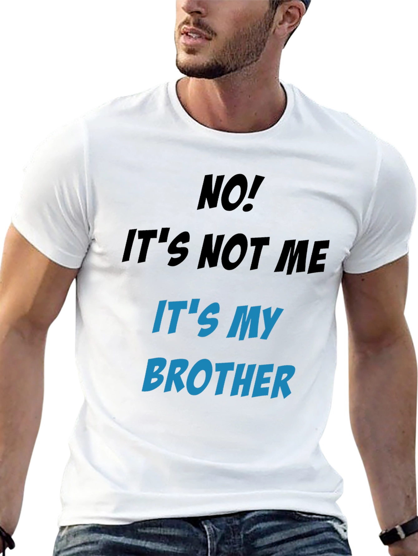 Funny Its My Brother Graphic Tee