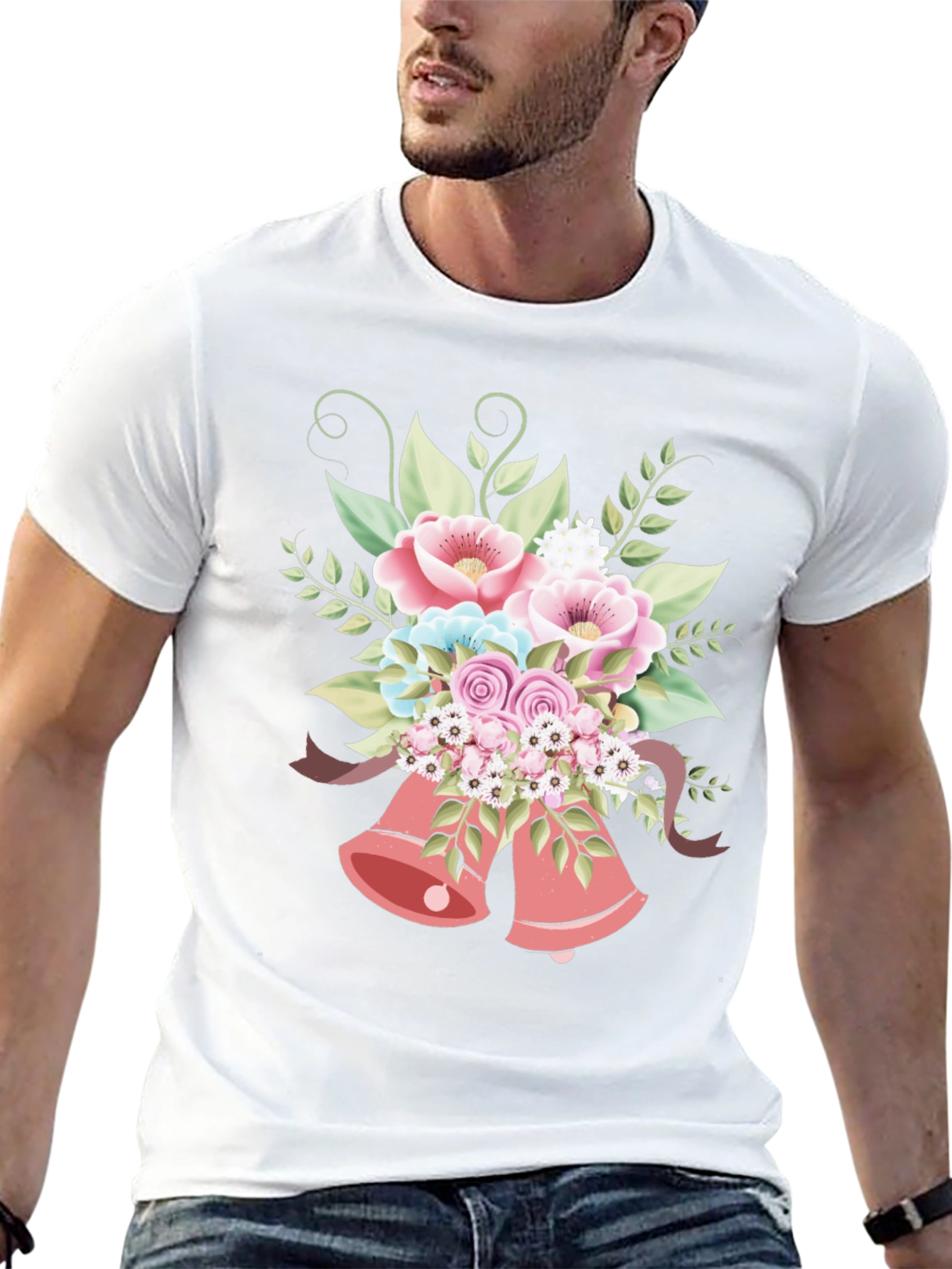 Floral Bells Graphic Tee