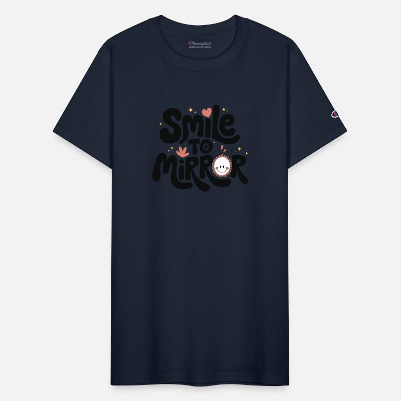 Cheerful "Smile to Mirror" – Spread Positivity