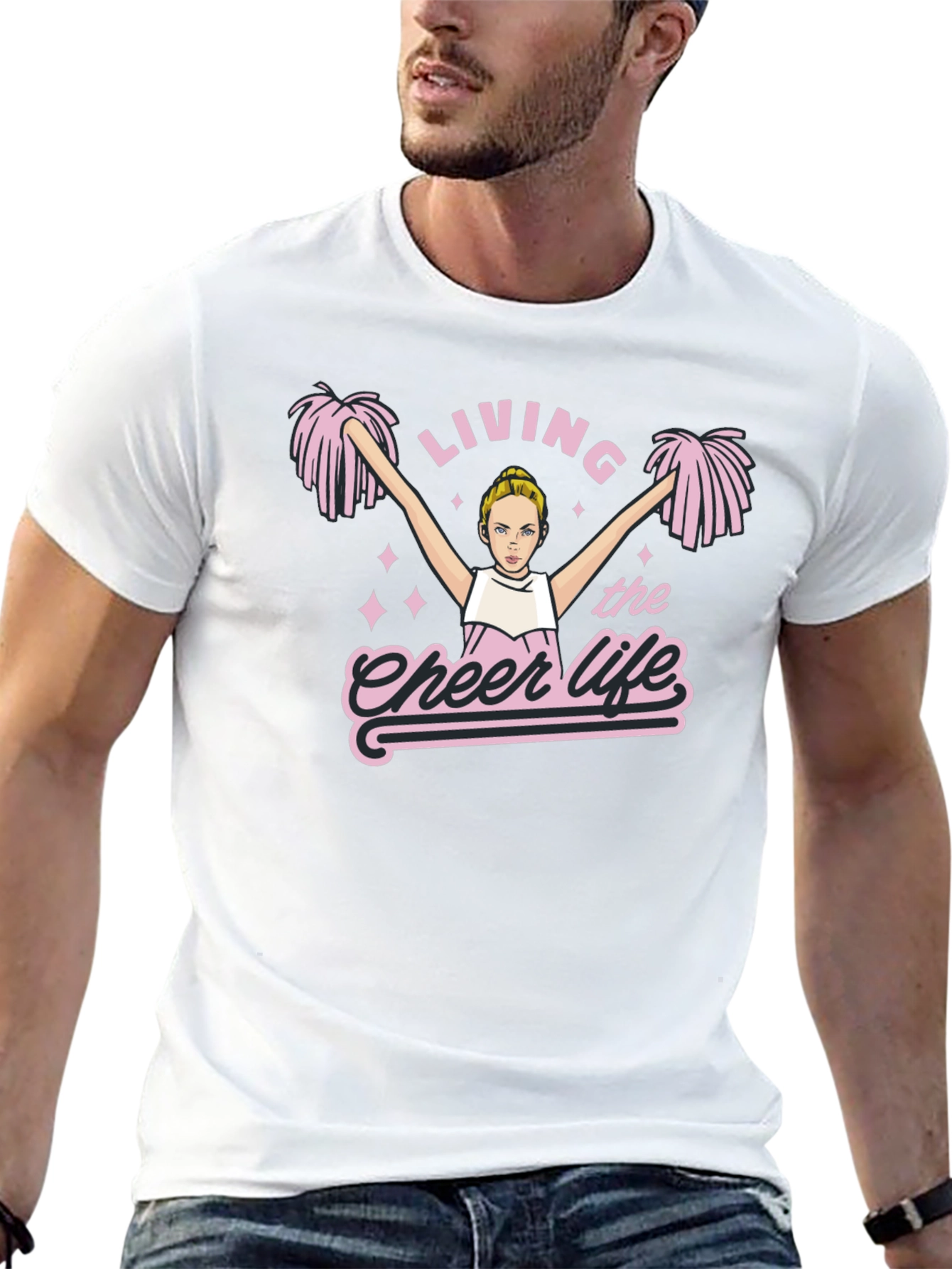 Cheer Life Graphic T-Shirt