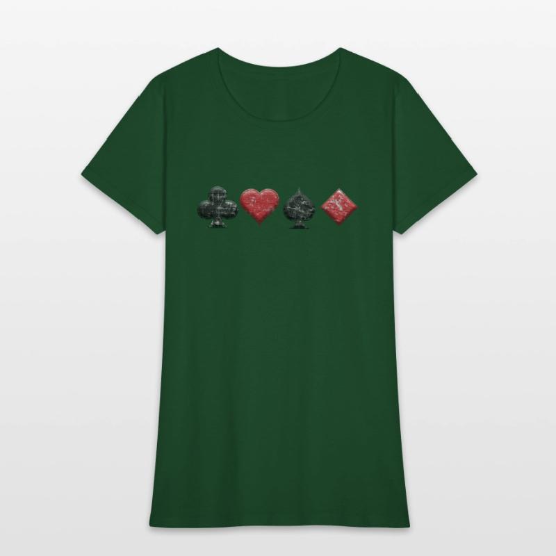 Clubs Hearts Spades Diamonds Cross Poker Player