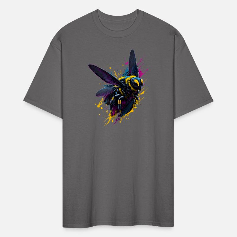 Colorful Flying Wasp