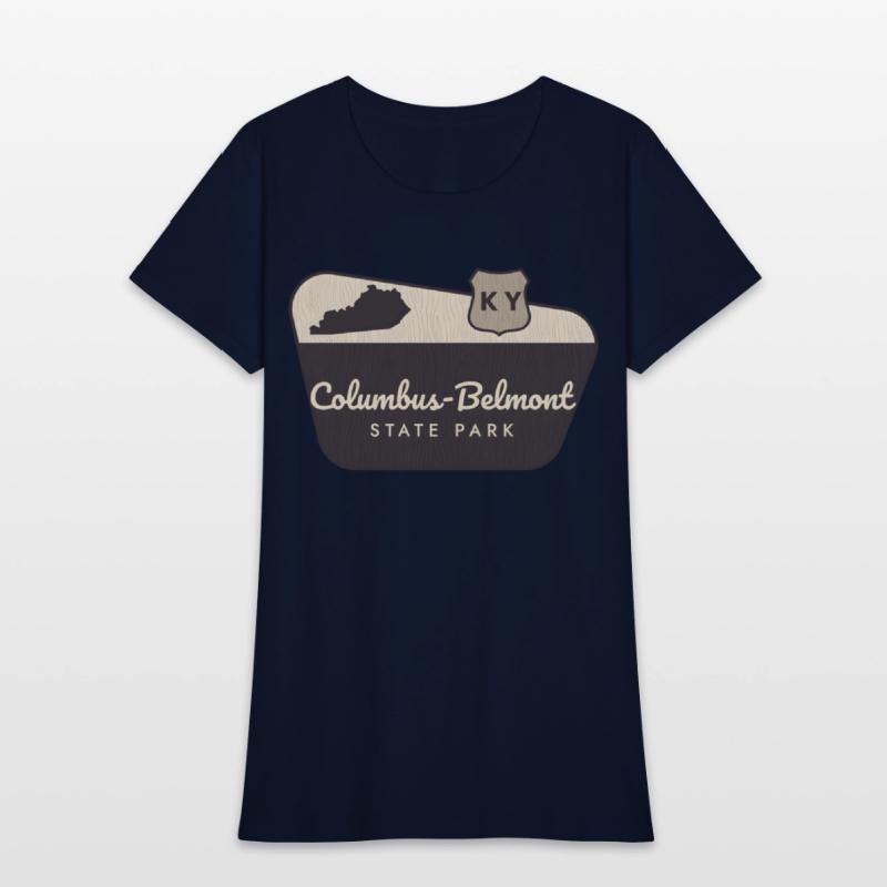 Columbus-Belmont State Park Kentucky Welcome Sign