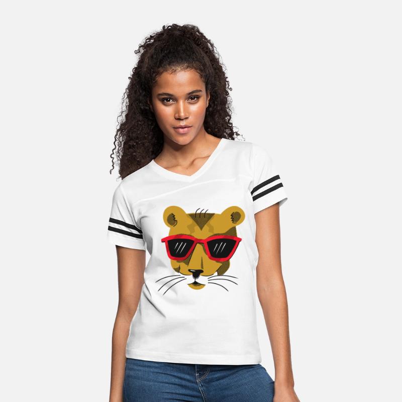 Cool Cougar Wearing Sunglasses