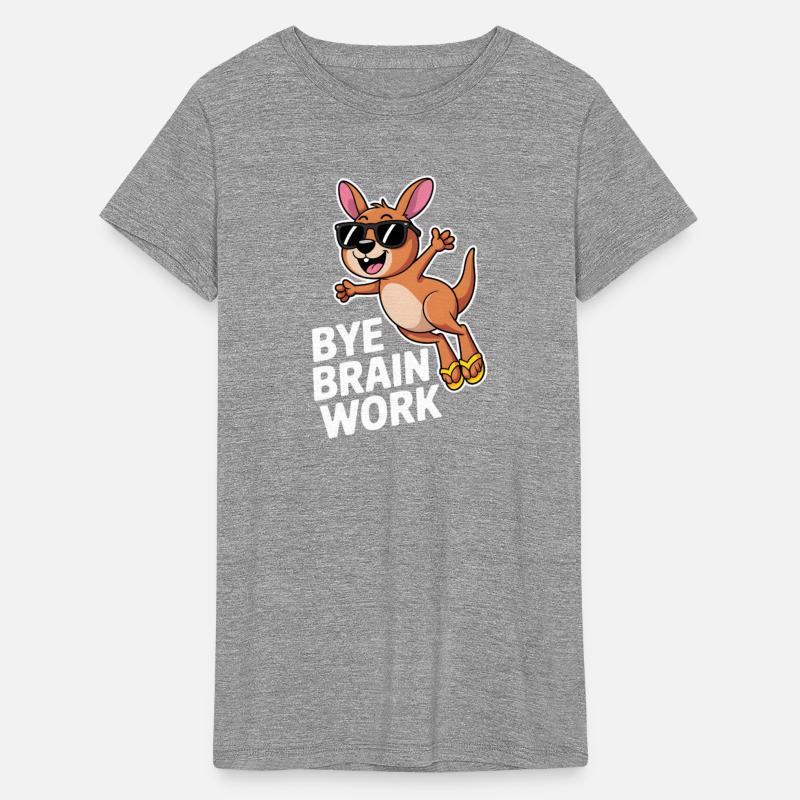 Cool Kangaroo with Sunglasses and Bidding Goodbye