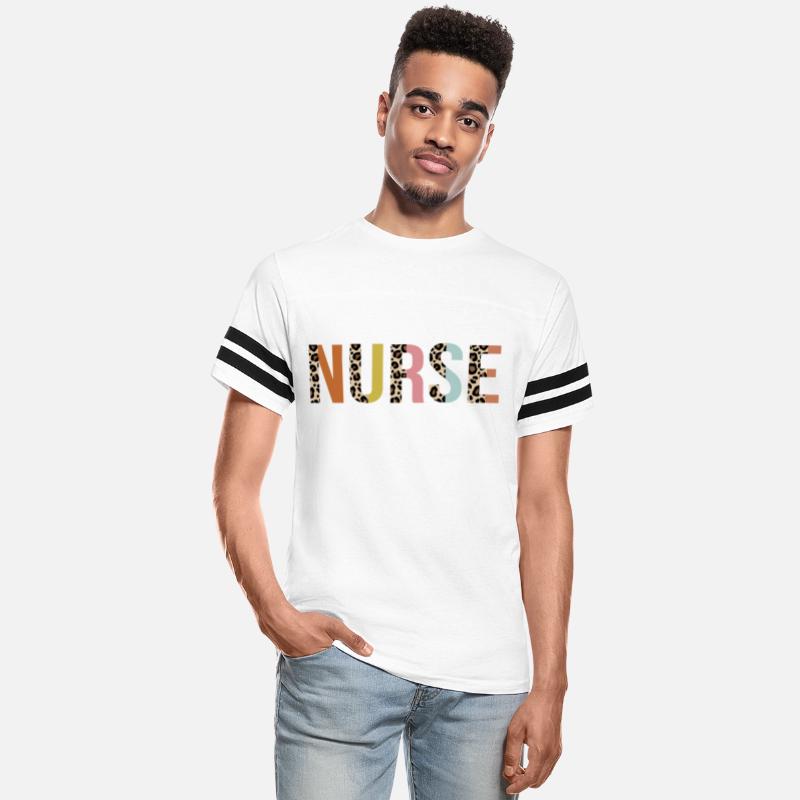 Critical-Care Nurse Colorful Leopard Print Funny