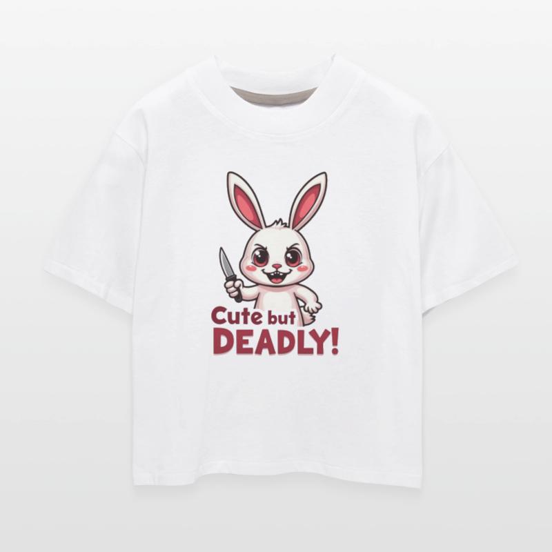 Cute but Deadly Bunny Illustration