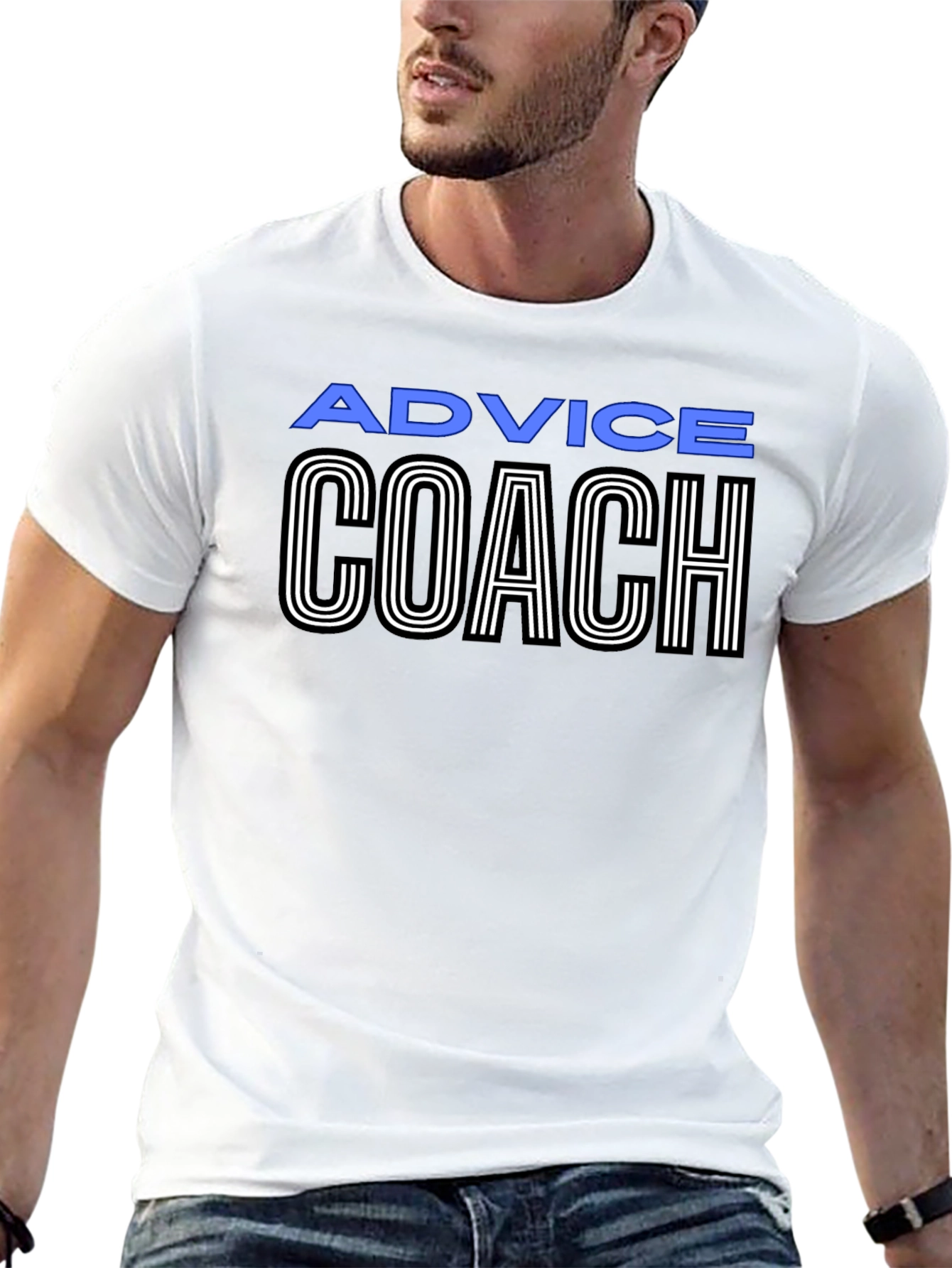 Advice Coach Graphic Tee - Modern Style T-Shirt