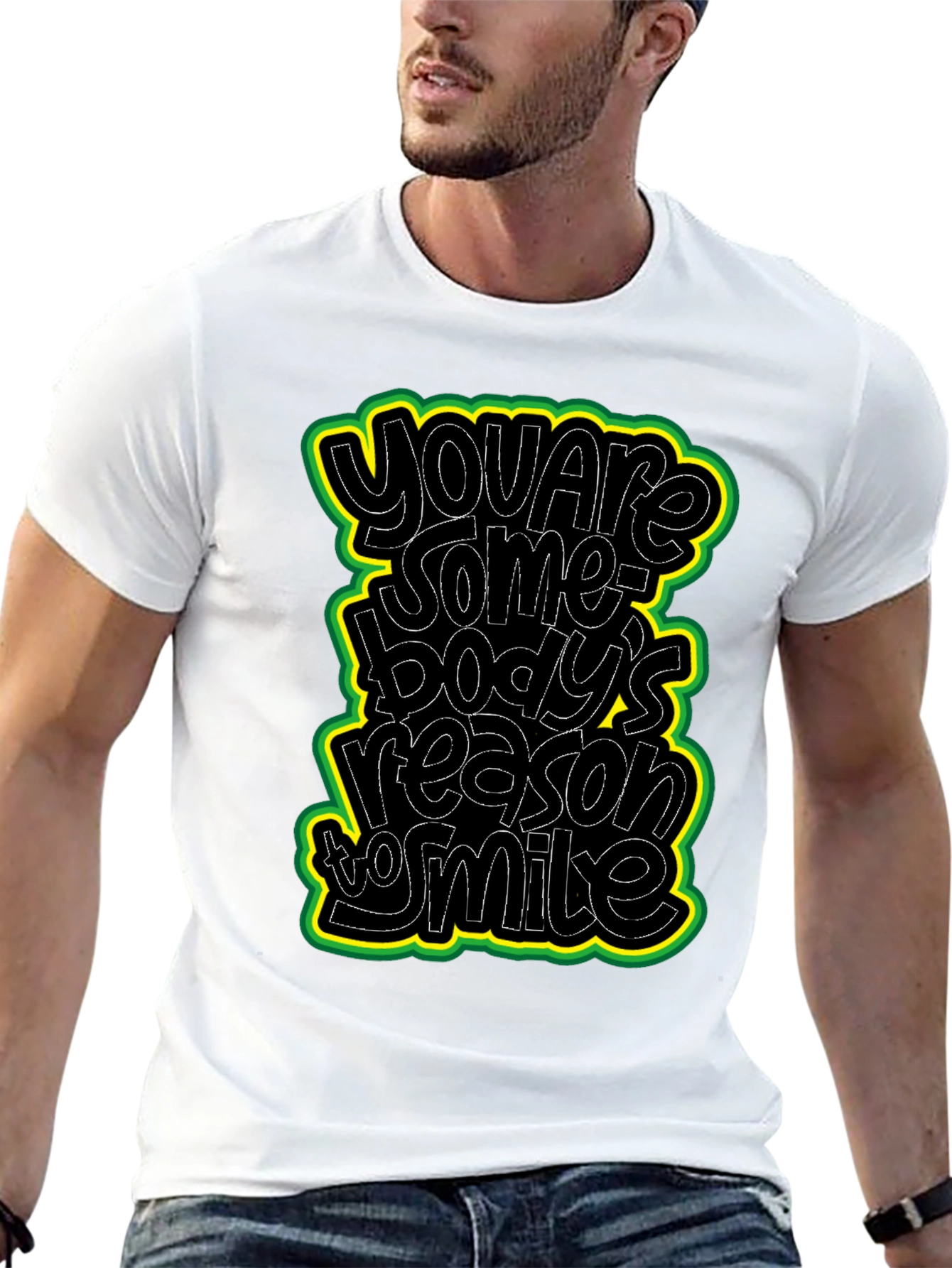 You are Somebodys Reason to Smile Graphic Tee