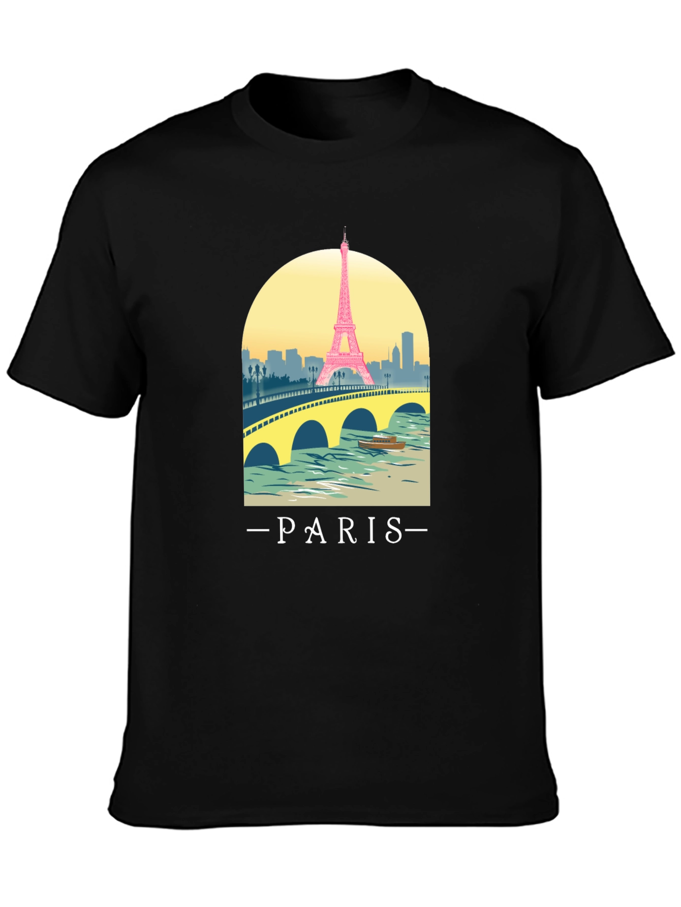 Paris Eiffel Tower Graphic Tee