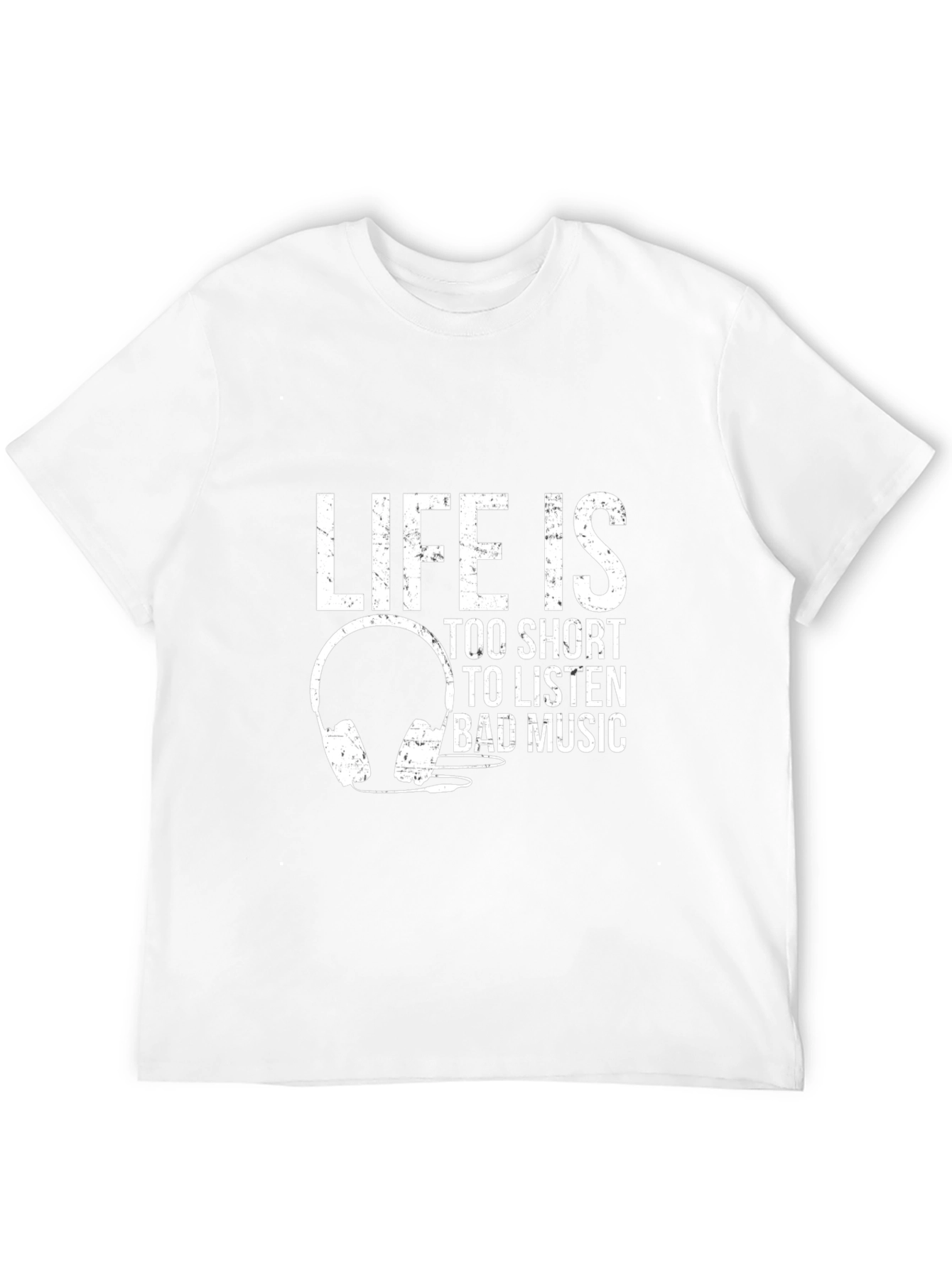 Life is Too Short Music Graphic Tee