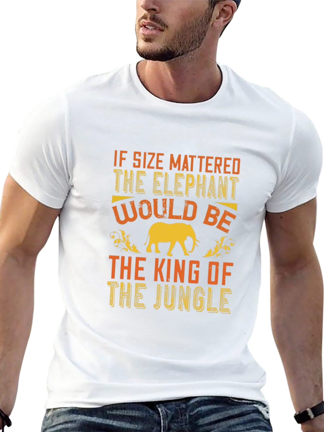Elephant King of the Jungle T-Shirt