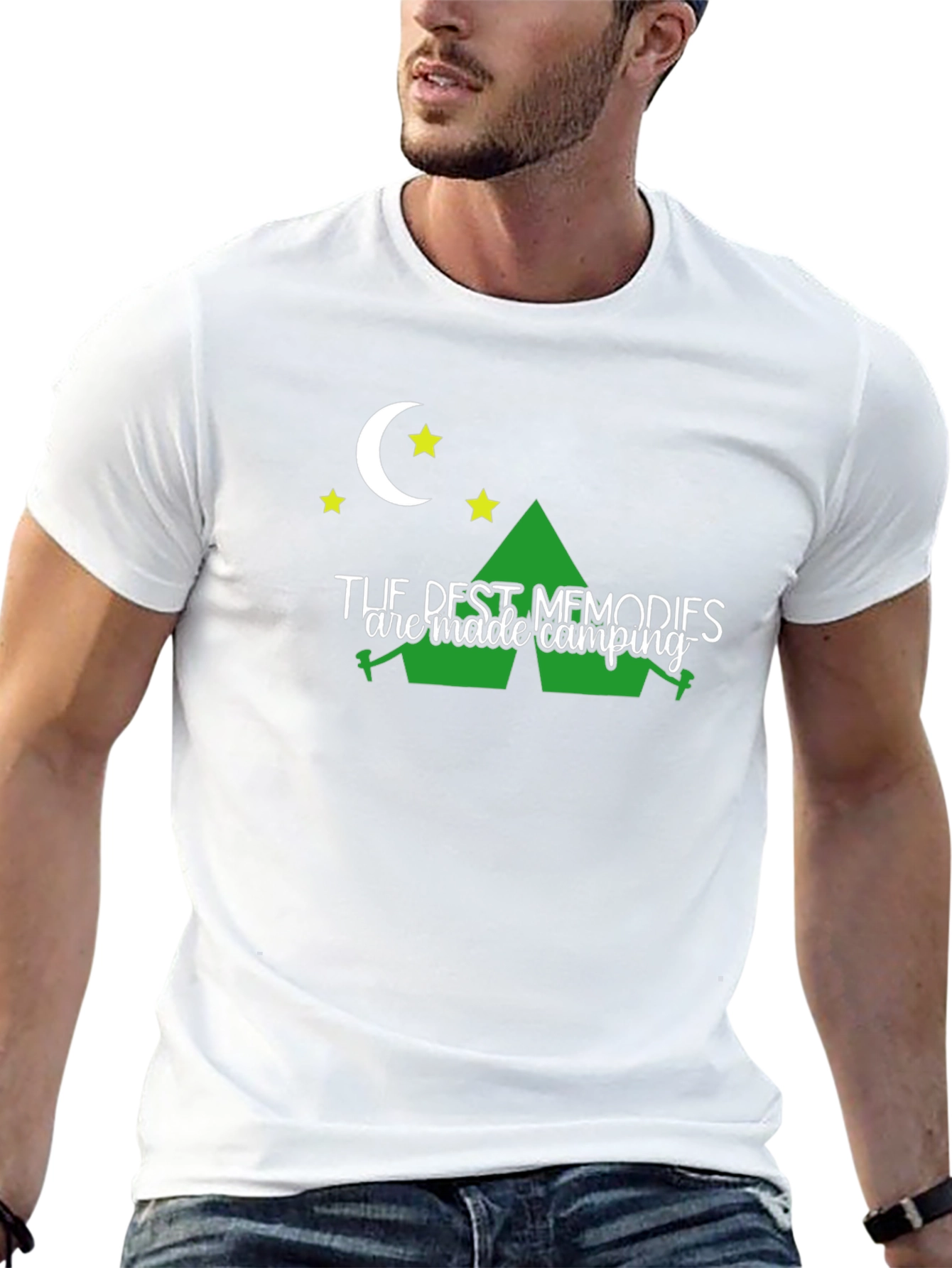 Camping Memories Black T-Shirt