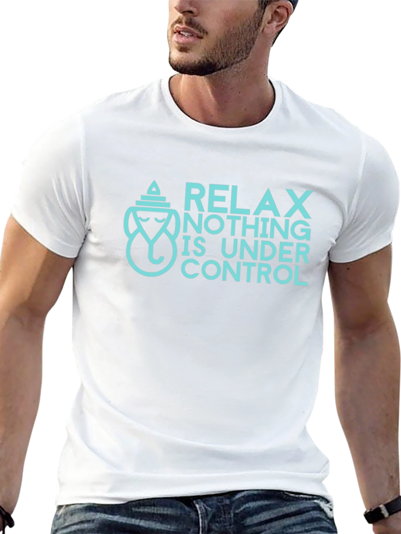 Relax Nothing Is Under Control Graphic Tee
